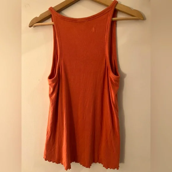 Toad & Co Ribbed Tank Top L - Picture 7 of 7